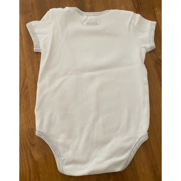 Pumpkin Patch Bodysuit White 6 - 12mths - Picture 11 of 12